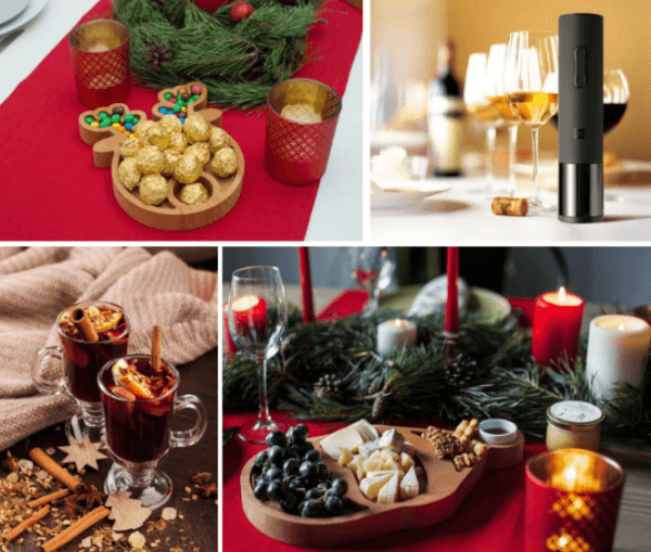 Аксессуары для новогоднего стола под нанесение логотипа