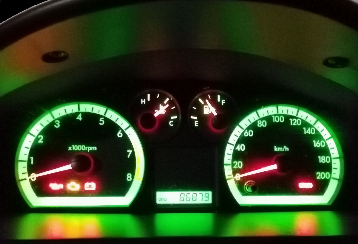 Панель управления без вольтметра