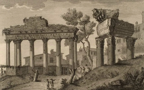 Джузеппе Вази. Малые виды Рима. Том 1 1786 г
