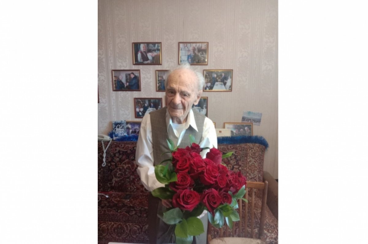    В Твери 97 лет исполнилось участнику ВОВ Ашоту Оганесову