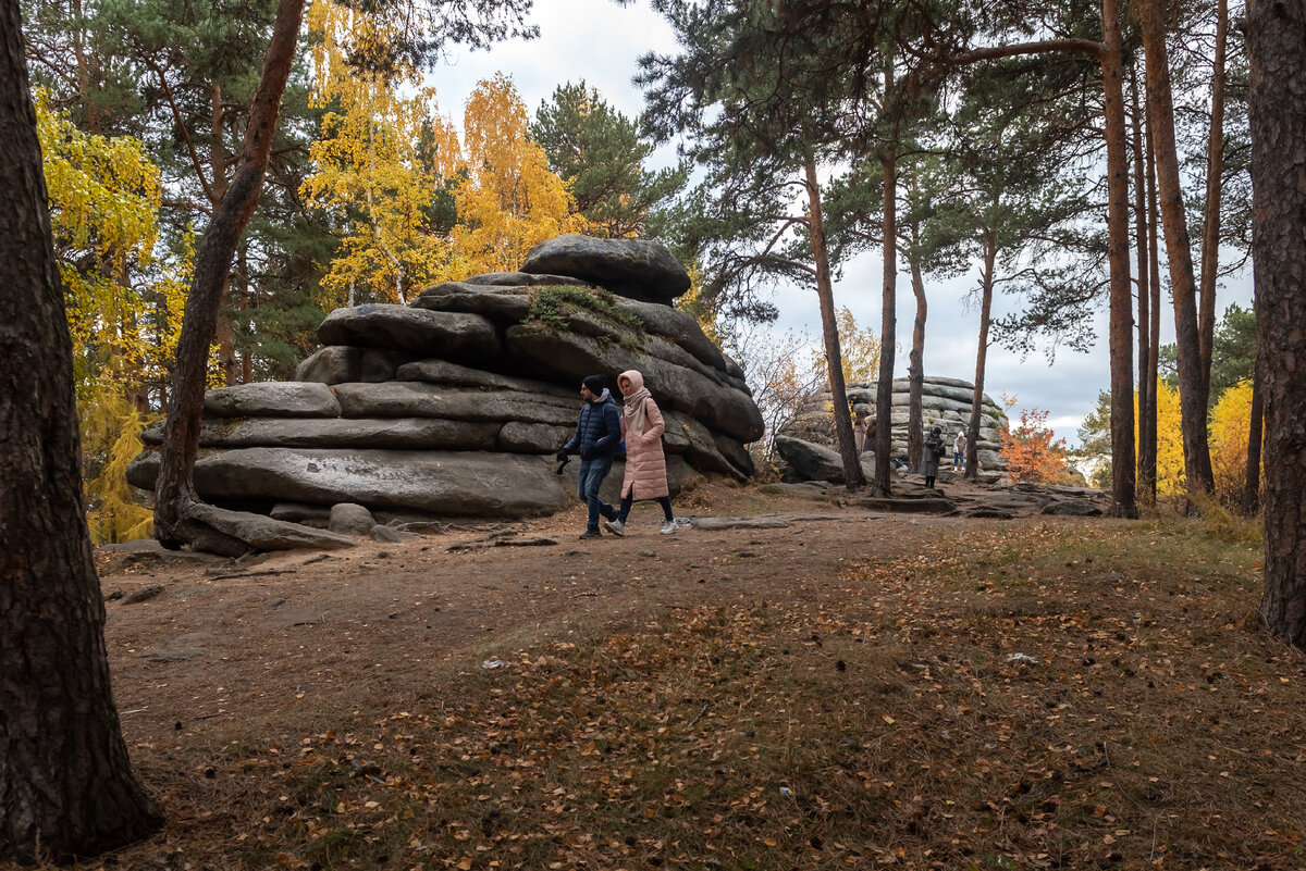 Карта парка каменные палатки