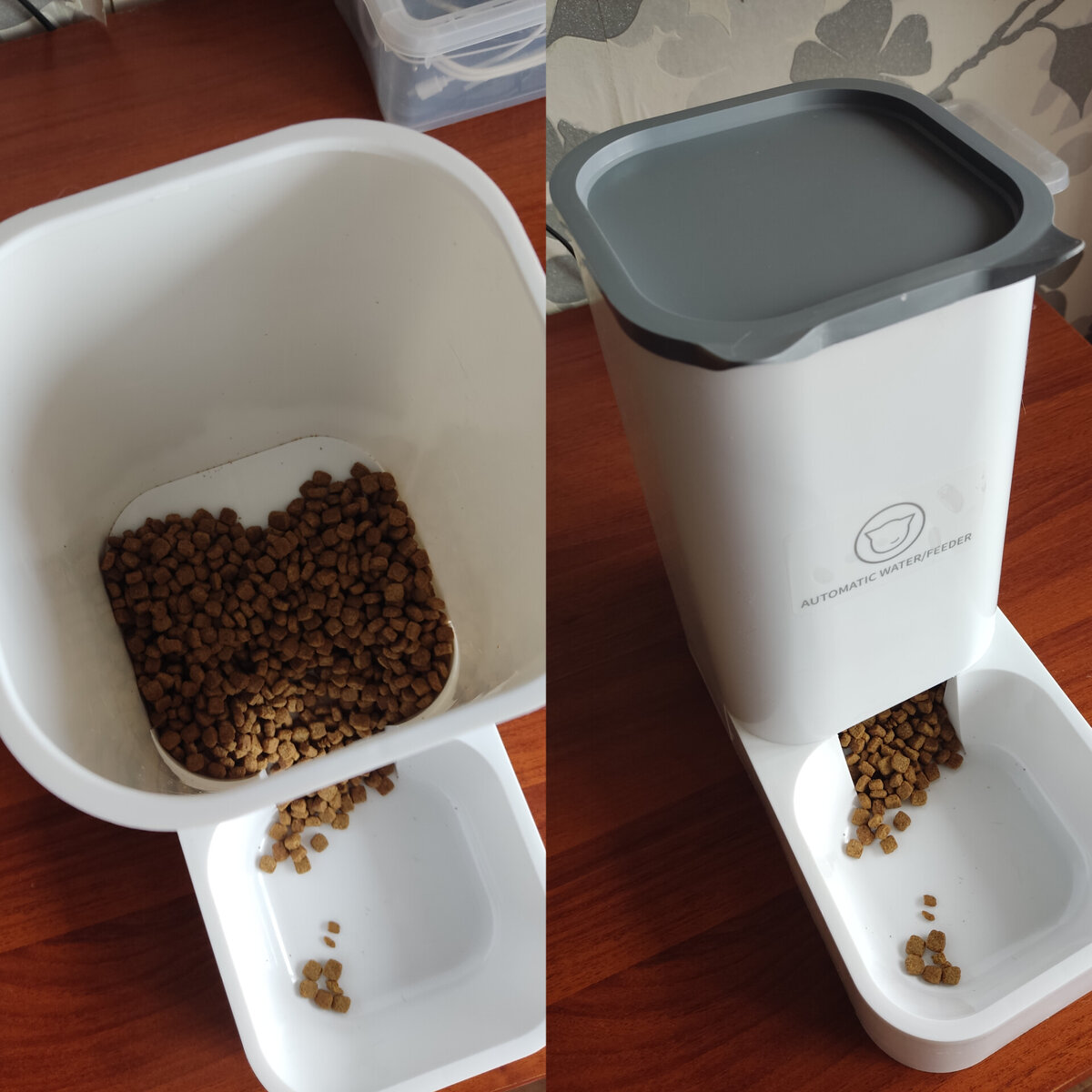 Кормушка представляет собой несложное устройство