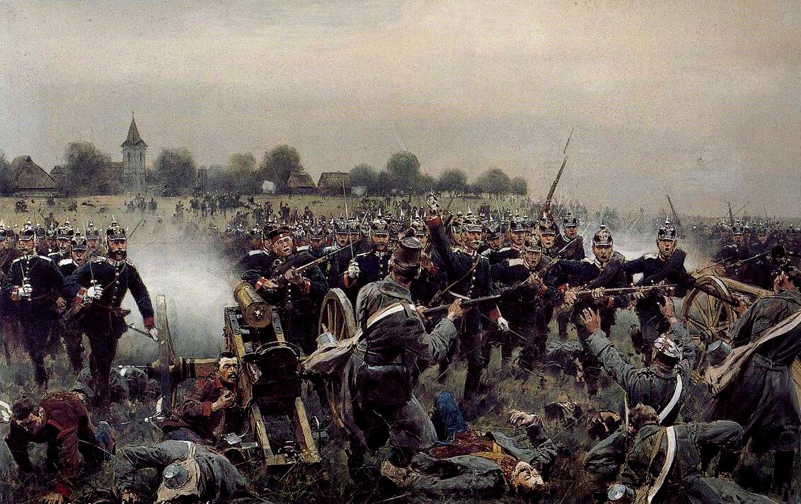 Битва при садовой 1866.