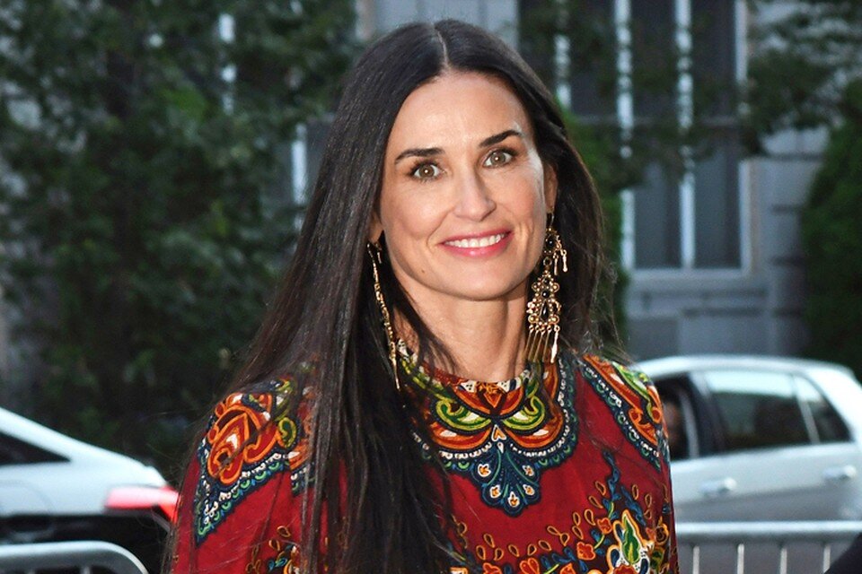     Деми Мур.  GLOBAL LOOK PRESS