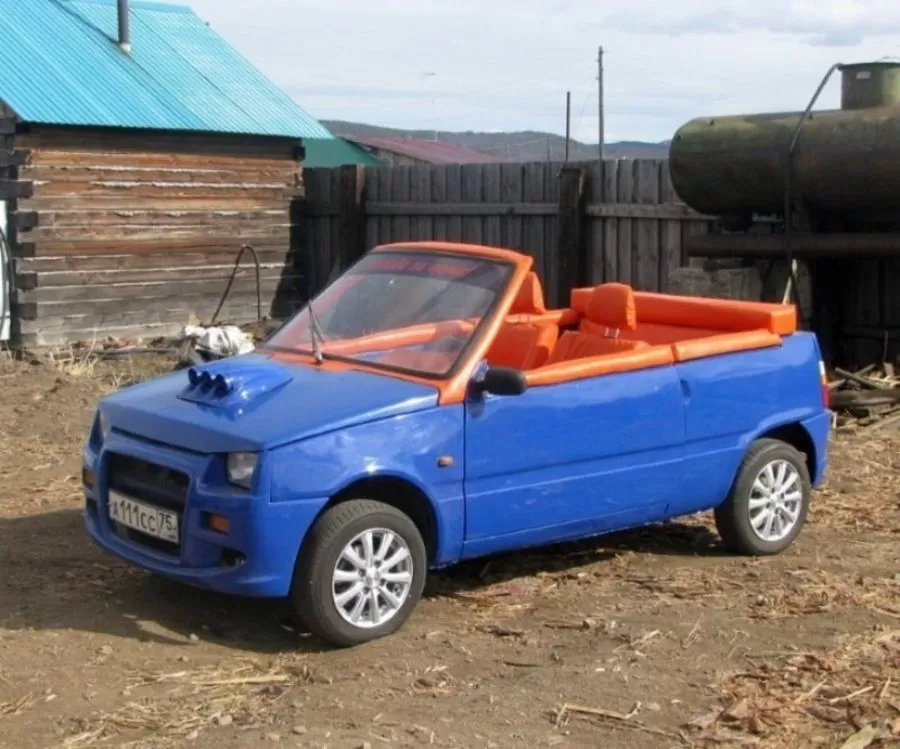 Тюнингованный Lada Oka