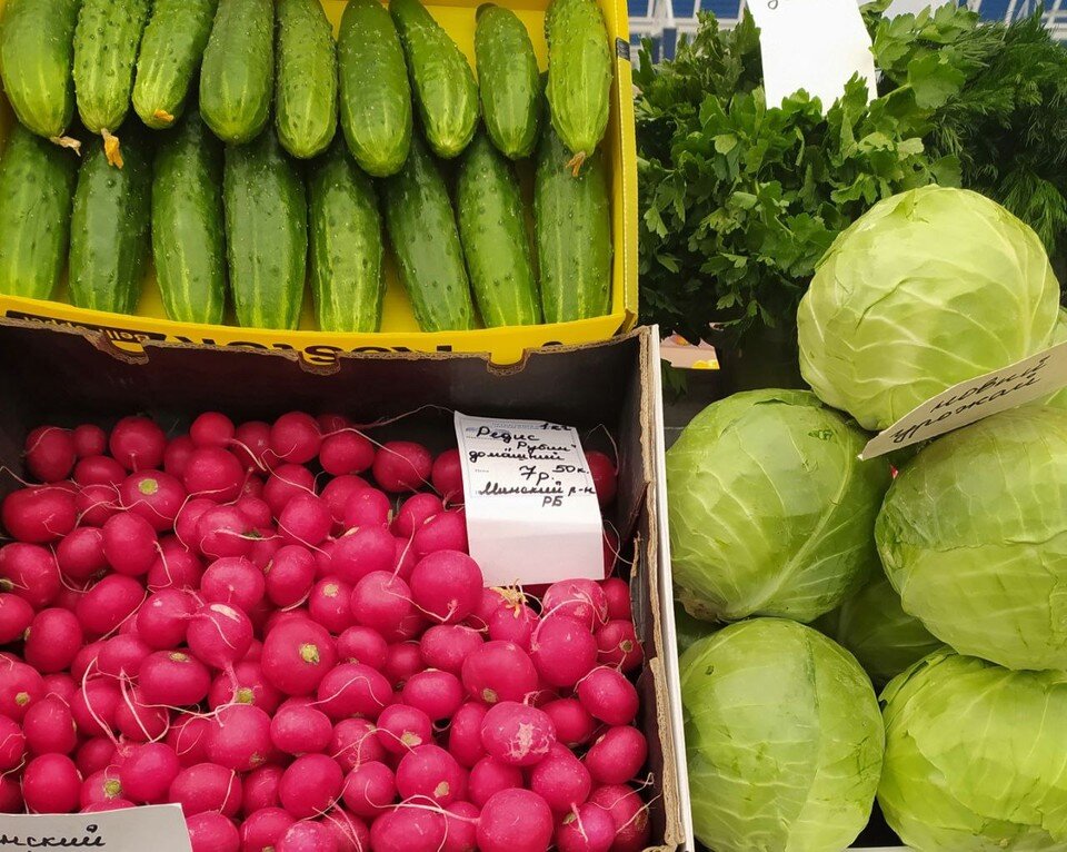     Весна радует свежими овощами. Фото: читатель КП
