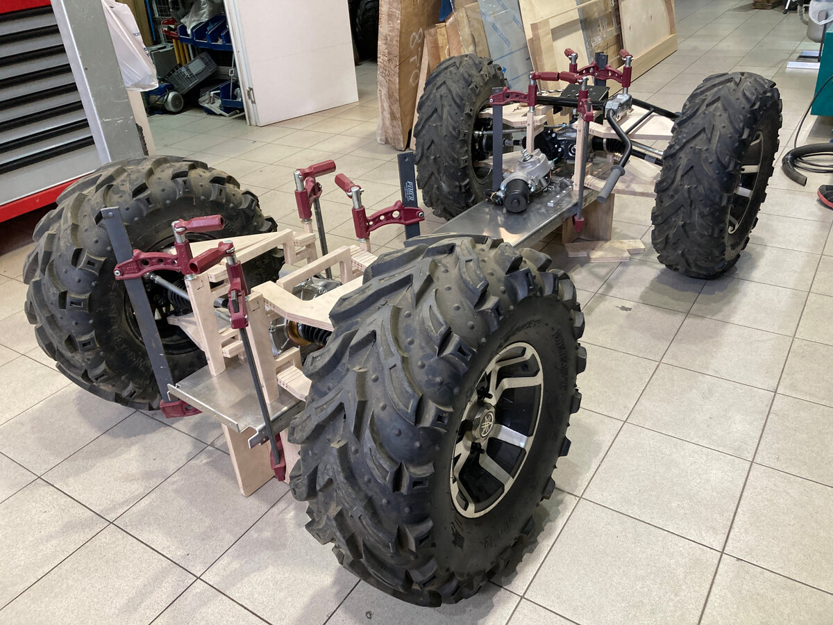 Второй проект электрического квадроцикла DP Labs