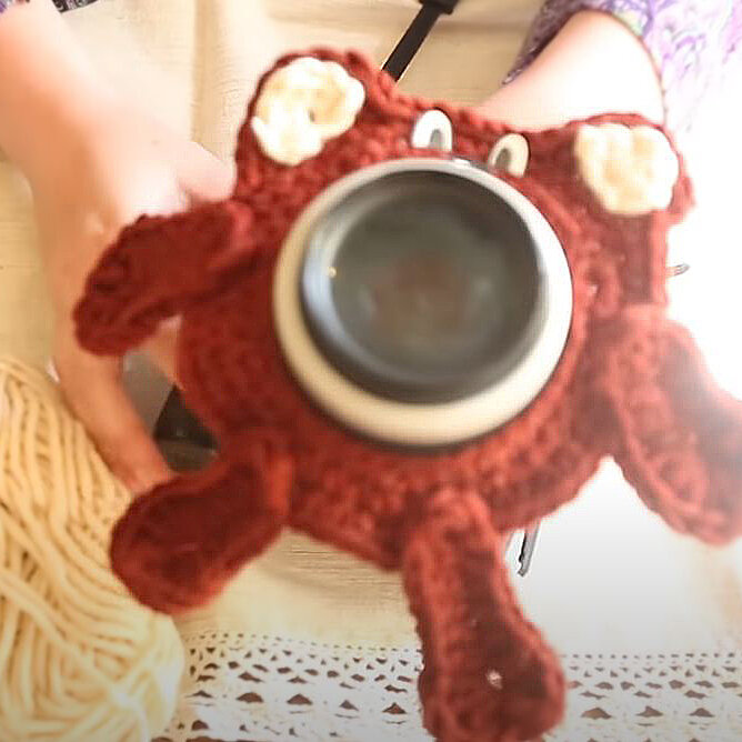    Игрушка на фотоаппаратИсточник: Скриншот из видео