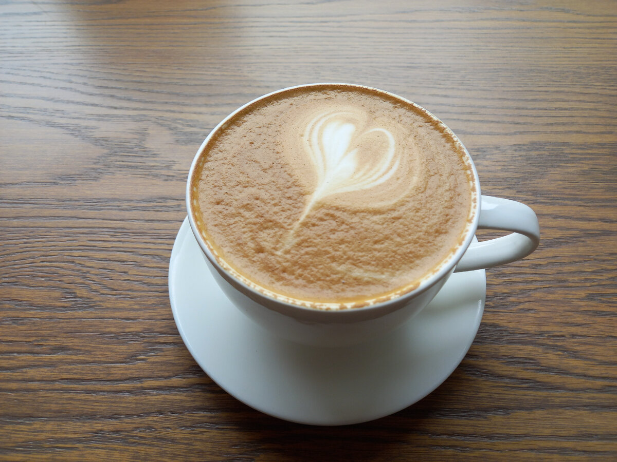 Просто кофе. К донорству отношения не имеет. Хотя, на нем сердце, так что пойдёт 