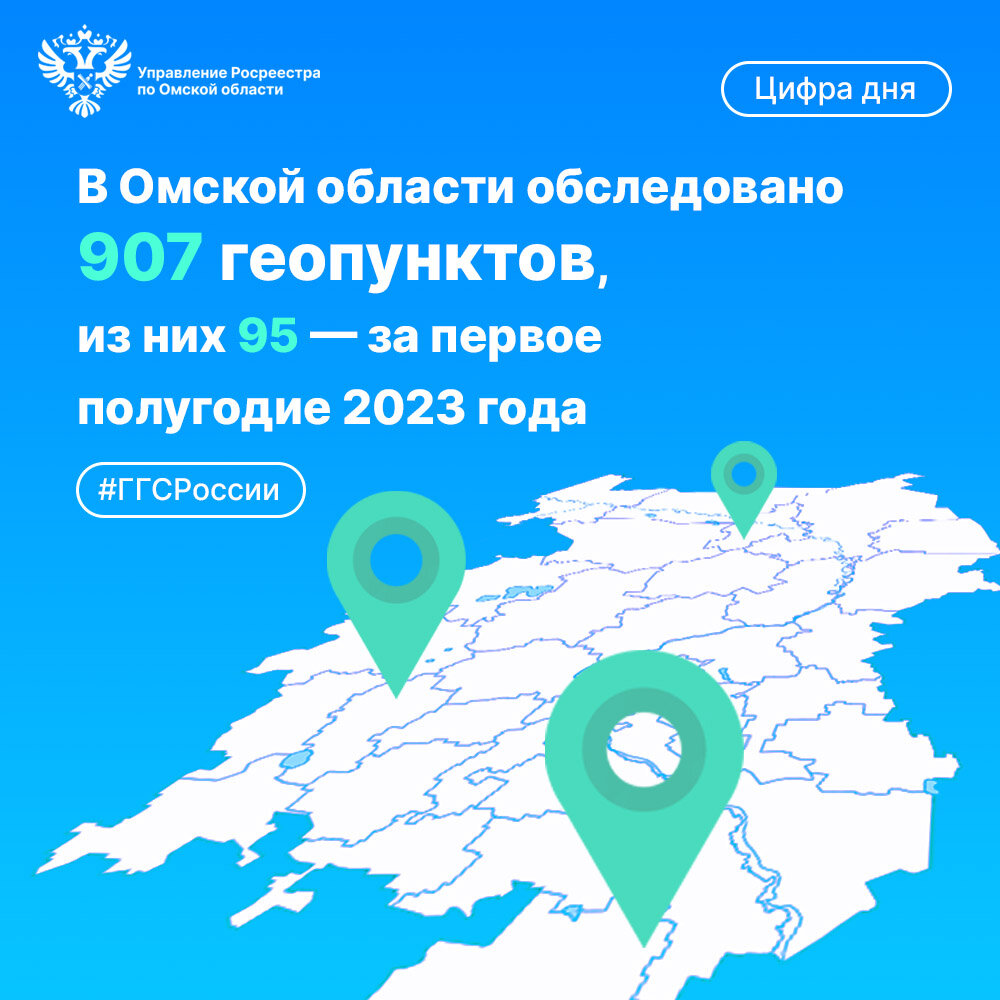 В Омской области продолжается масштабная инвентаризация геопунктов |  Росреестр Омской области | Дзен
