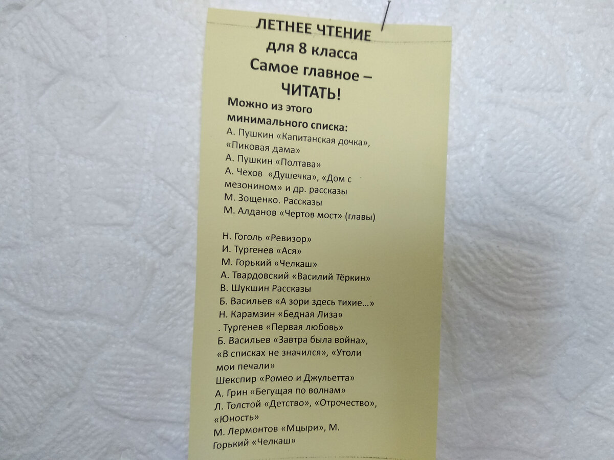 Что читать летом? Летнее чтение в 7, 8 классах. Минимальный список |  Русский язык и литература. Клуб знатоков | Дзен