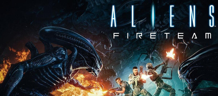 Логотип игры Aliens Fireteam Elite