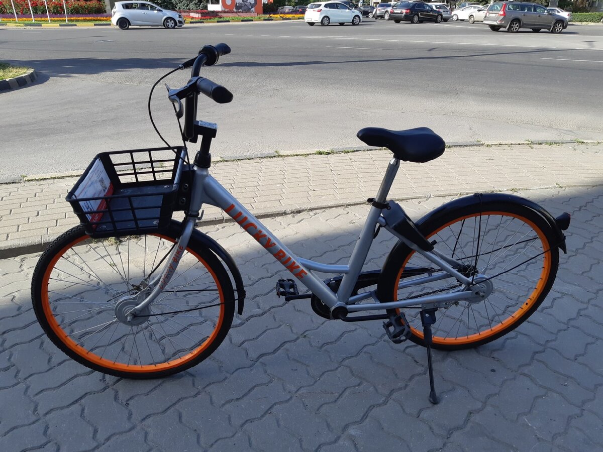 Типовой велосипед велошеринговой компании «Lucky Bike»