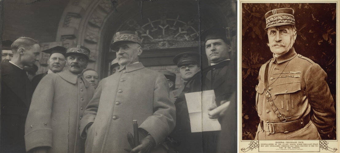 Французский военный деятель Фердинанд Фош (1851–1929 гг.)