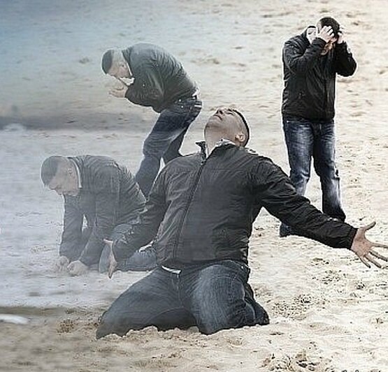 Иллюстрация  отчаяния  пана Старуха на примере  фотографии  из открытого доступа