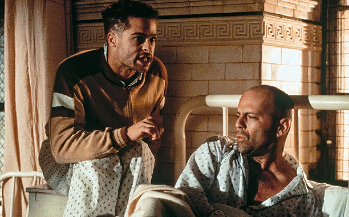 Movie 12. 12 Обезьян 1995. Брюс Уиллис 12 обезьян.