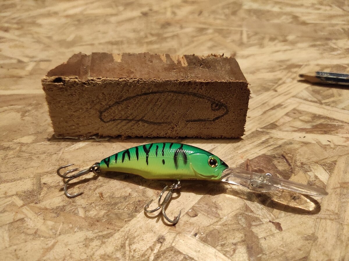 "Отец" будущего воблера.