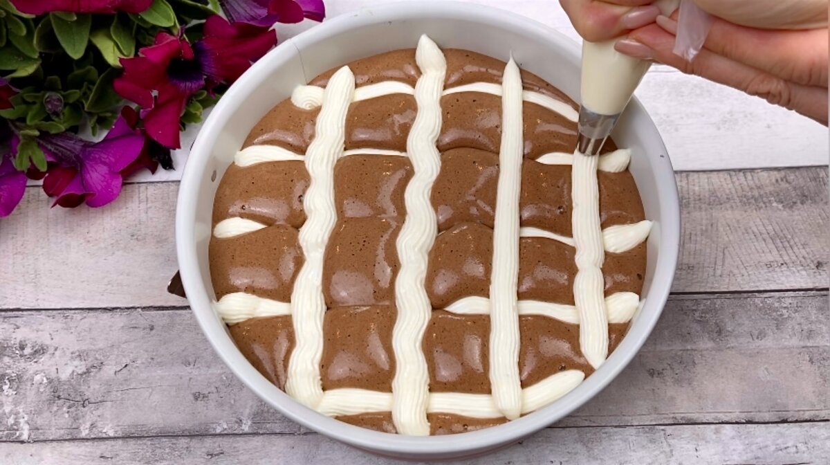 Шоколадный пирог со сливочным кремом - Cook Like Kristy