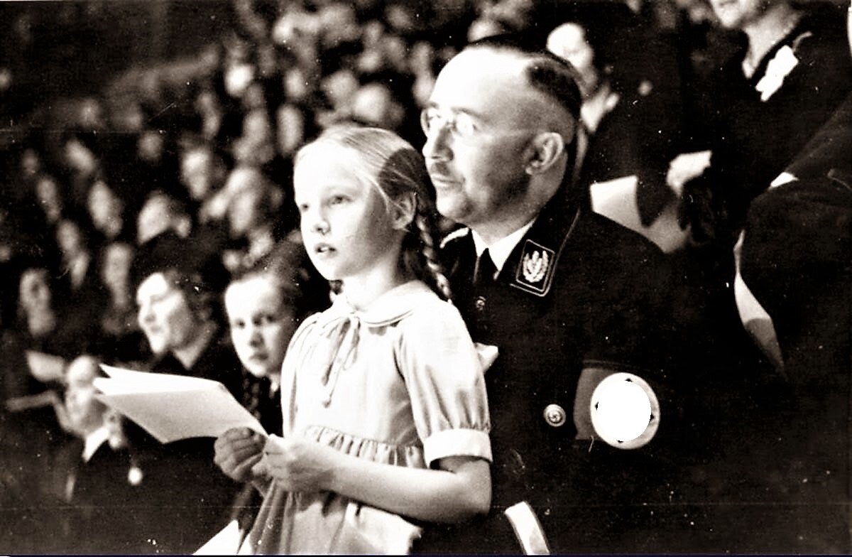 Гудрун Гиммлер была любимой дочерью рейхсфюрера СС 