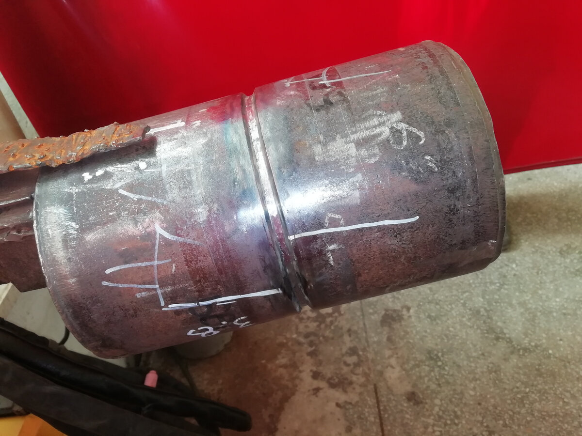 159 труба подготовка корня,для горячего прохода (защита корня) 