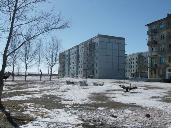 на фото из интернета - остатки  прежнего гарнизона.