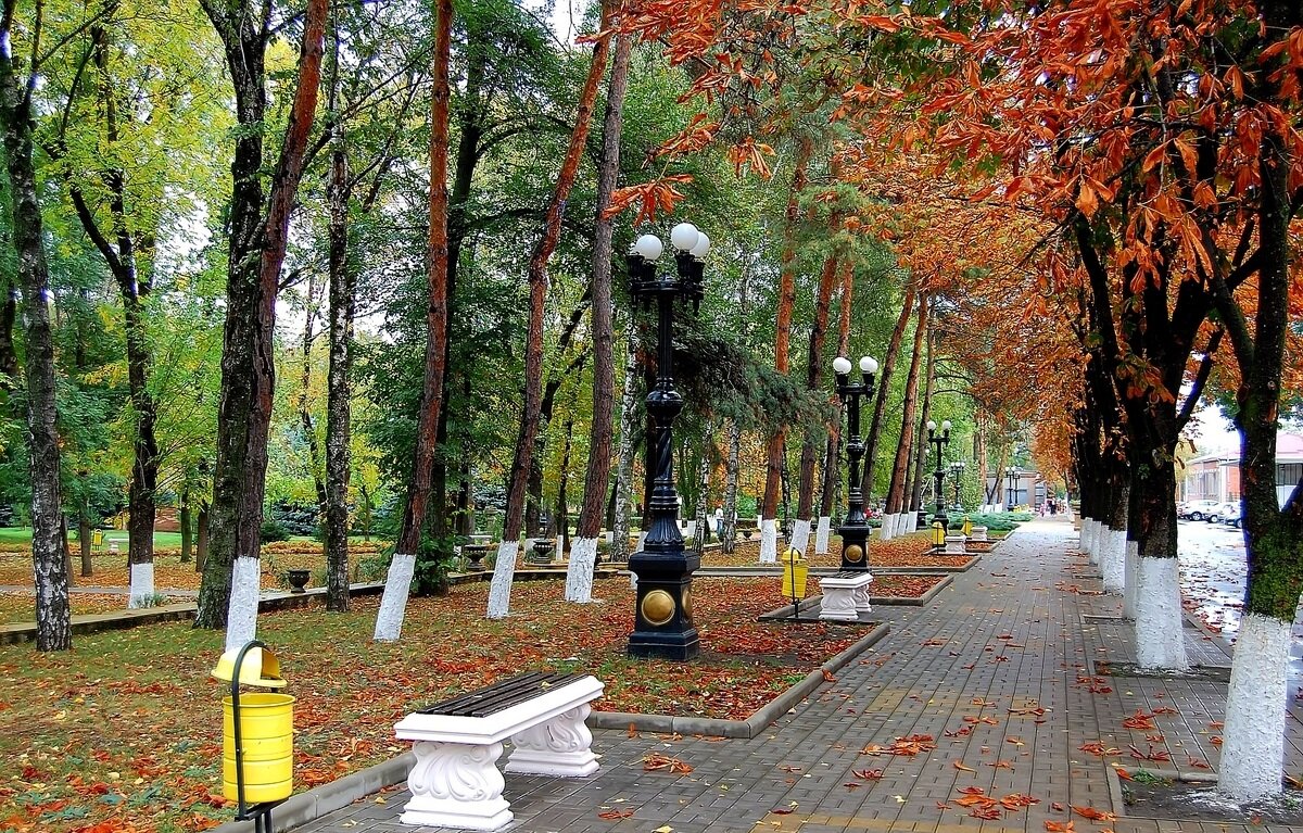 Достопримечательности России. Краснодарский край. г.Лабинск. Парк
