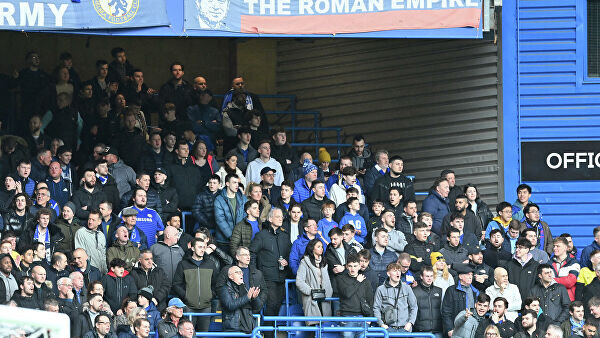    Болельщики "Челси"© AFP 2022 / JUSTIN TALLIS