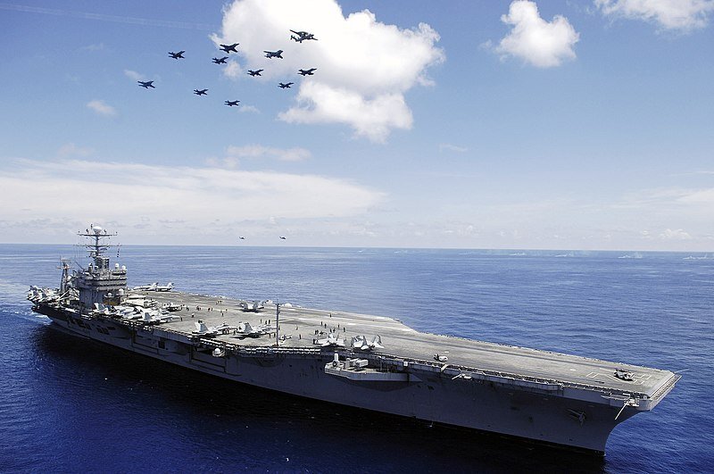 U.S. Navy, авианосец Abraham Lincoln 