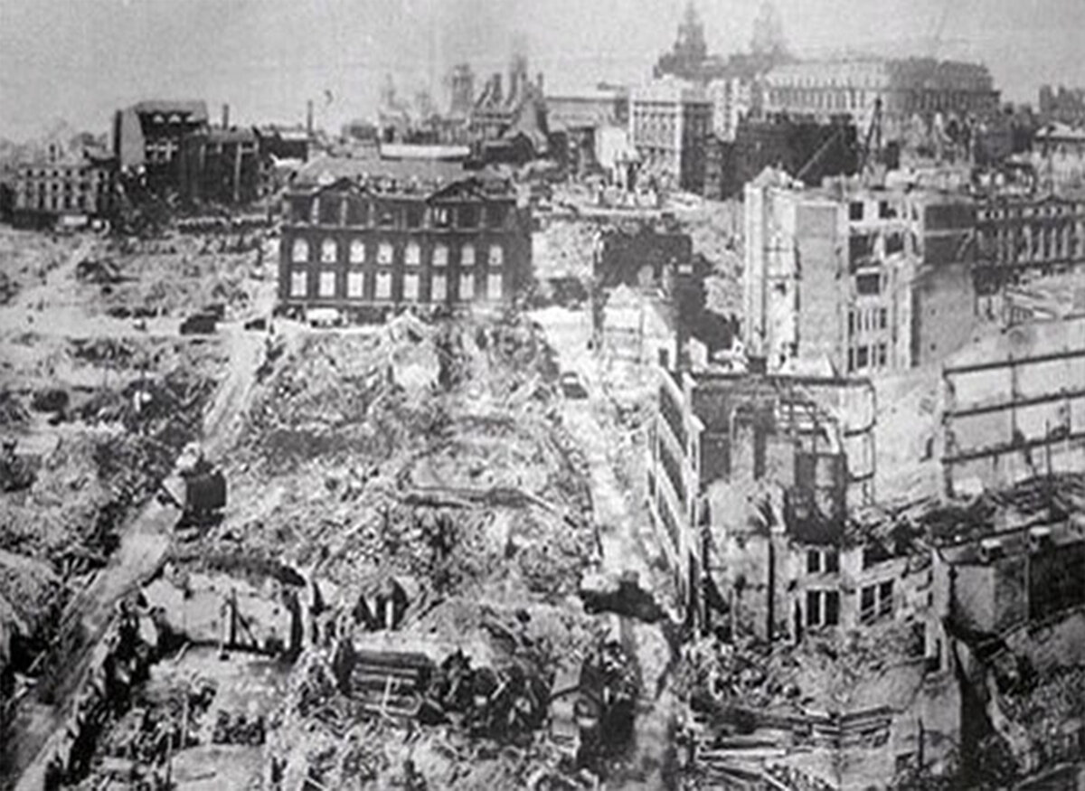 Ливерпуль. Район реки Мерси