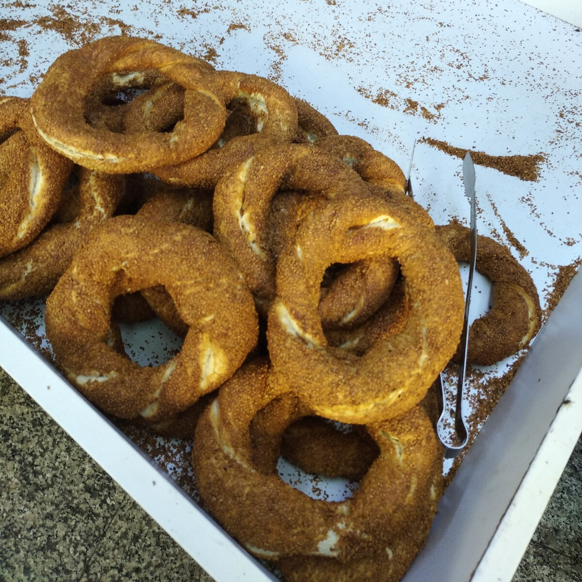 Традиционные бублики-симиты