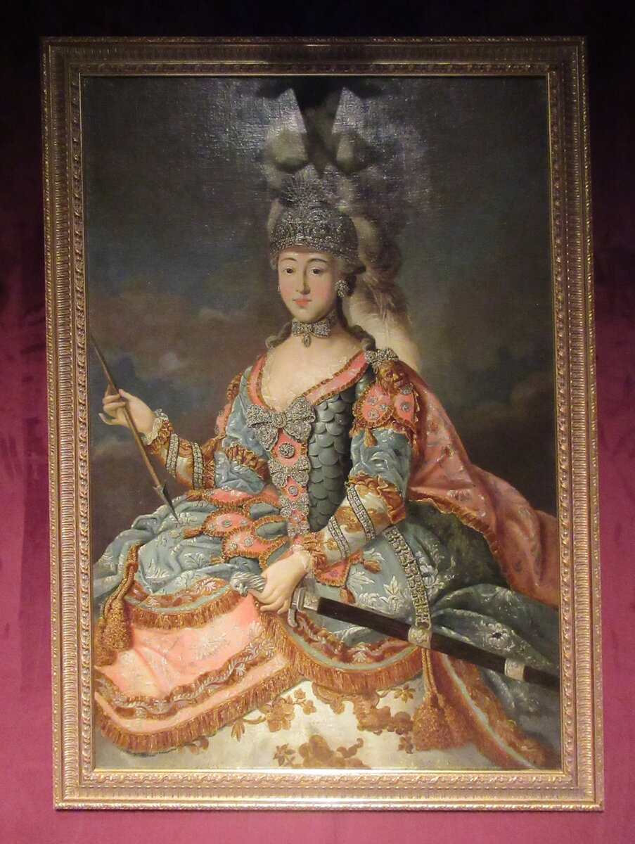 Лигоцкий Иоанн (Ligotski Ioann), 1769 г. Портрет графини Анны Петровны Шереметевой (1744 - 1768). Версия той же картины, но в Историческом музее