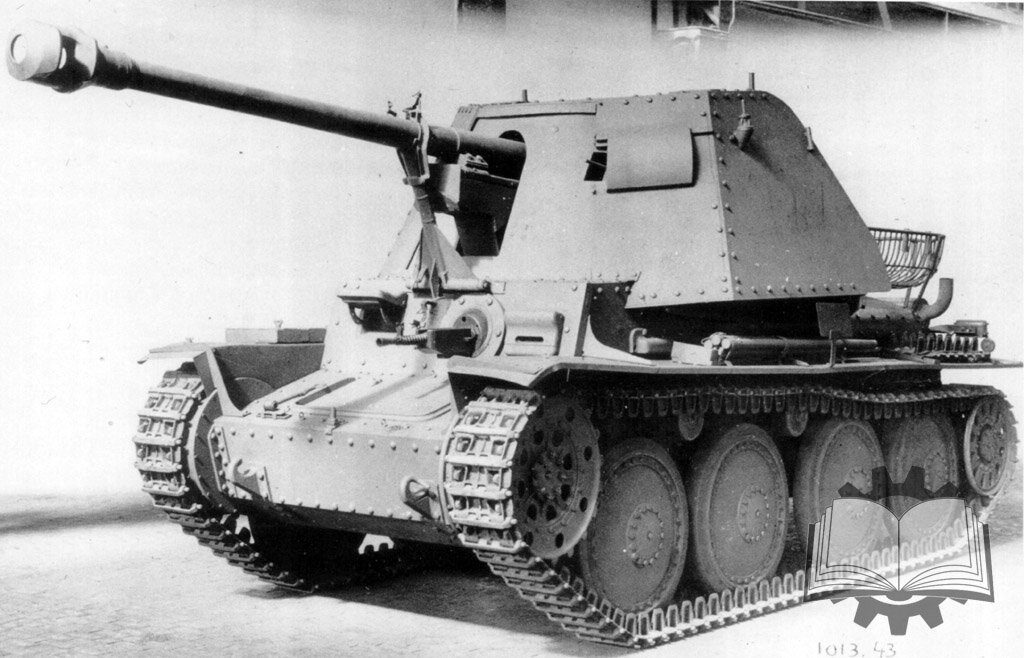 Опытный образец 7,5 cm Pak 40 auf Pz.Kpfw.38(t).
