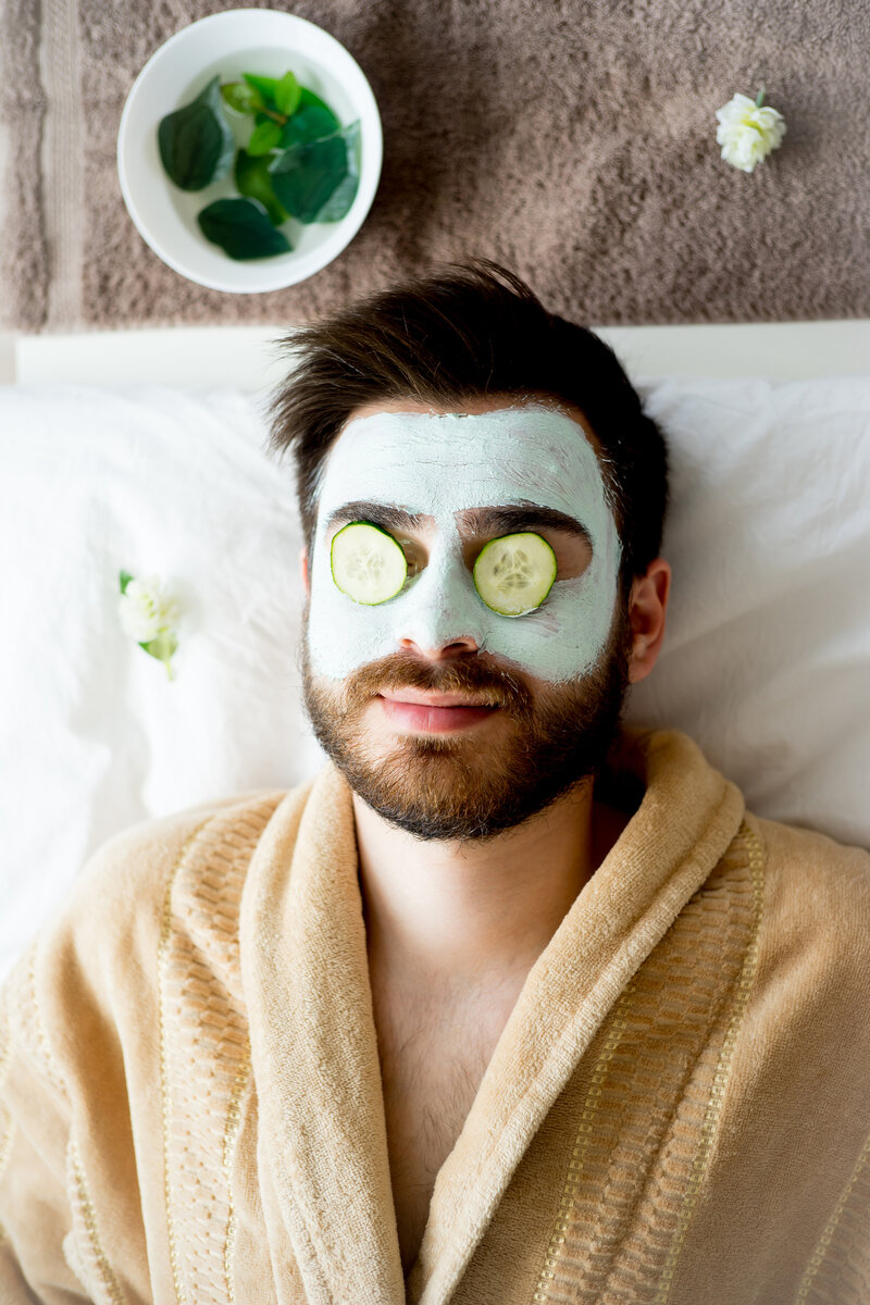 Мужская маска для лица с эффектом лифтинга LEOREX BOOSTER ACTIVE FOR MEN