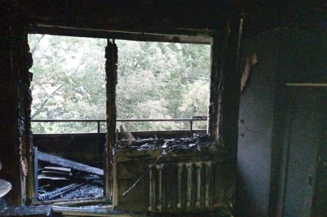    В 18.40 пожарных по тревоге вызвали к дому по ул. Шамиля Усманова. Фото: Главное управление МЧС России по Татарстану