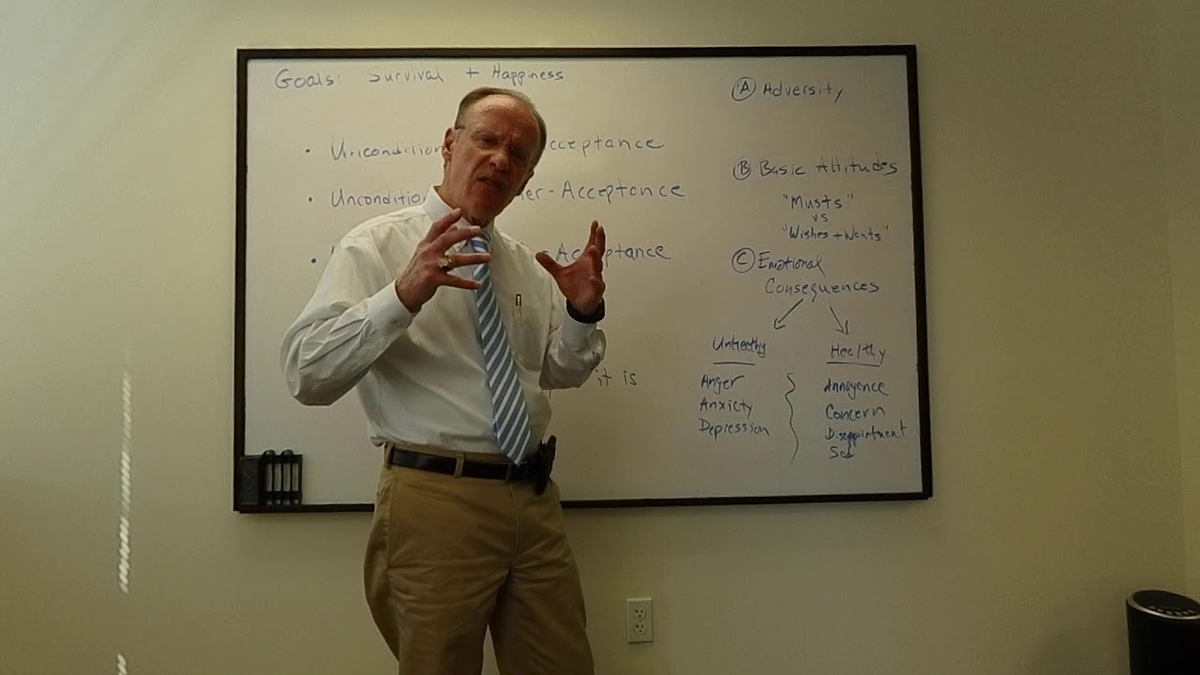 Типичное выражение лица РЭПТора, который преподаёт безусловное принятие