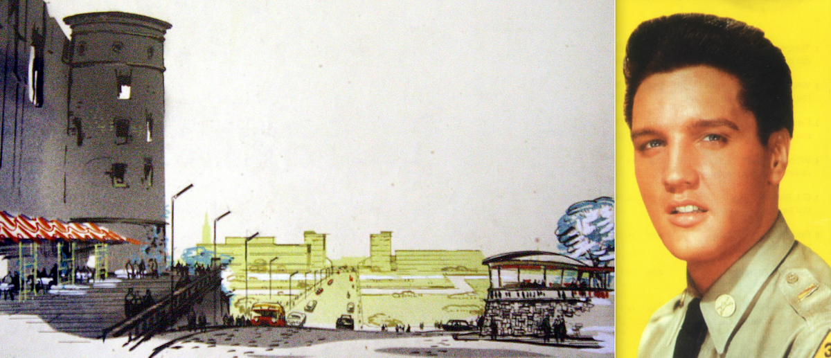 Когда король рок-н-ролла служил в армии неподалёку от янтарного края, в Калининграде ещё всерьёз обсуждали, как вписать в облик нового советского города остатки Королевского замка