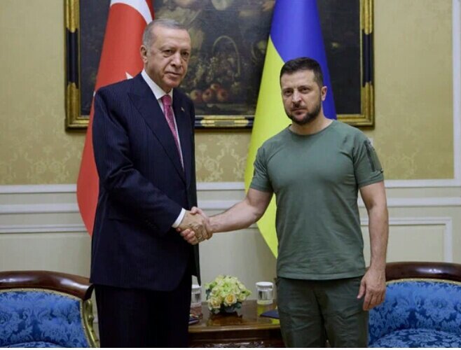 Встреча президентов Украины и Турции во Львове