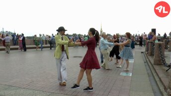 Учимся танцевать Модный рок. Бальные танцы на Стрелке В. О. OPEN AIR 24.07.2022