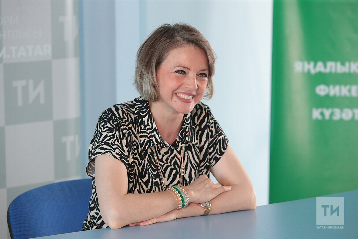 Айгуль Шарипова: «У человека в душе есть национальный код. Оказывается, он раскрывается лишь вдали от родных мест»Фото: © Рамиль Гали / «Татар-информ»