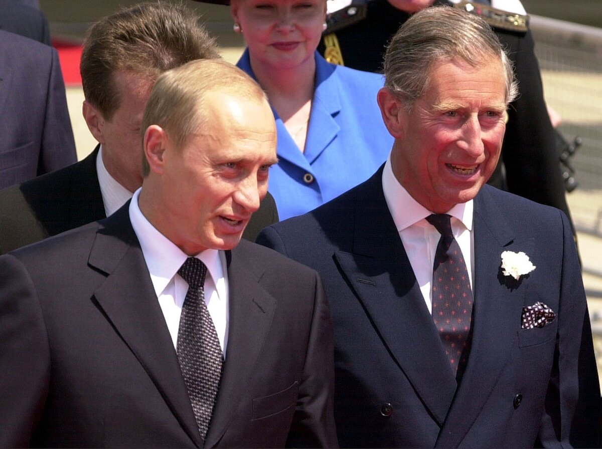 Путин и принц чарльз в петербурге фото
