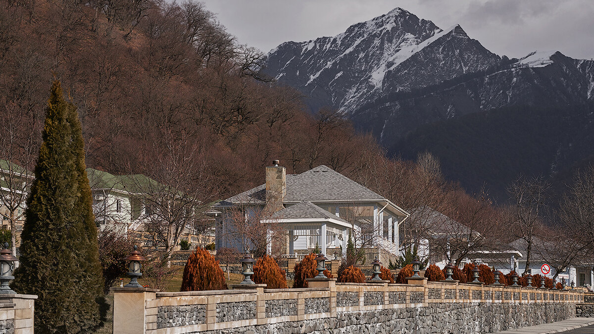 Габала зимой