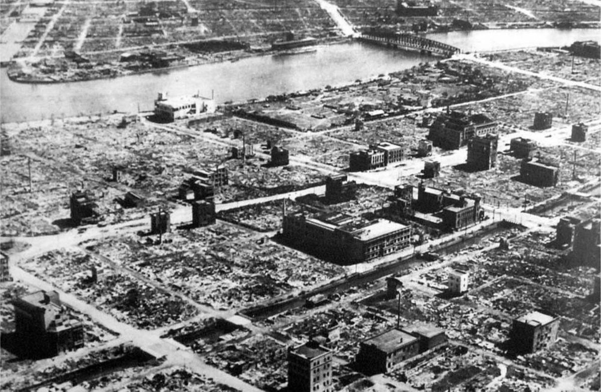Токио, март 1945-го (иллюстрация из открытых источников)