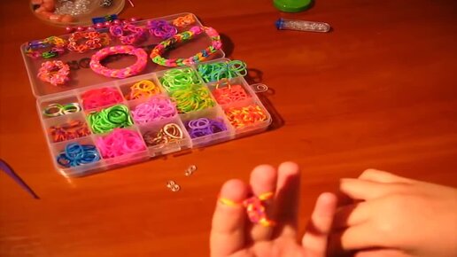 Как сделать браслет из резинок. Стиль Двойной рыбий хвостик. Rainbow loom Fishtail