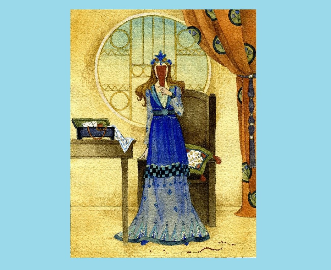 Иллюстрация из книги ИД Мещерякова. Художник: Екатерина Викторовна Волжина. Источник Яндекс картинки