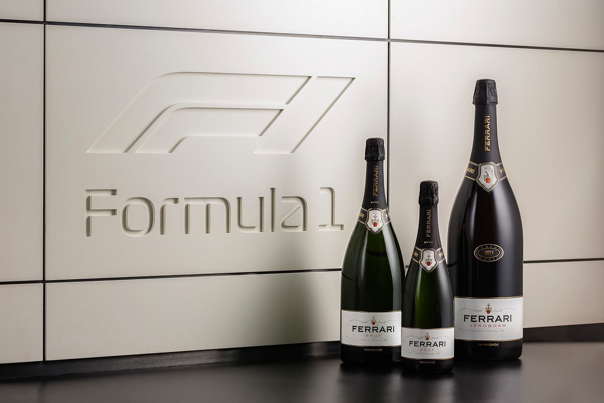 Ferrari Brut, Trento DOC - официальный партнер Grand Prix Formula 1