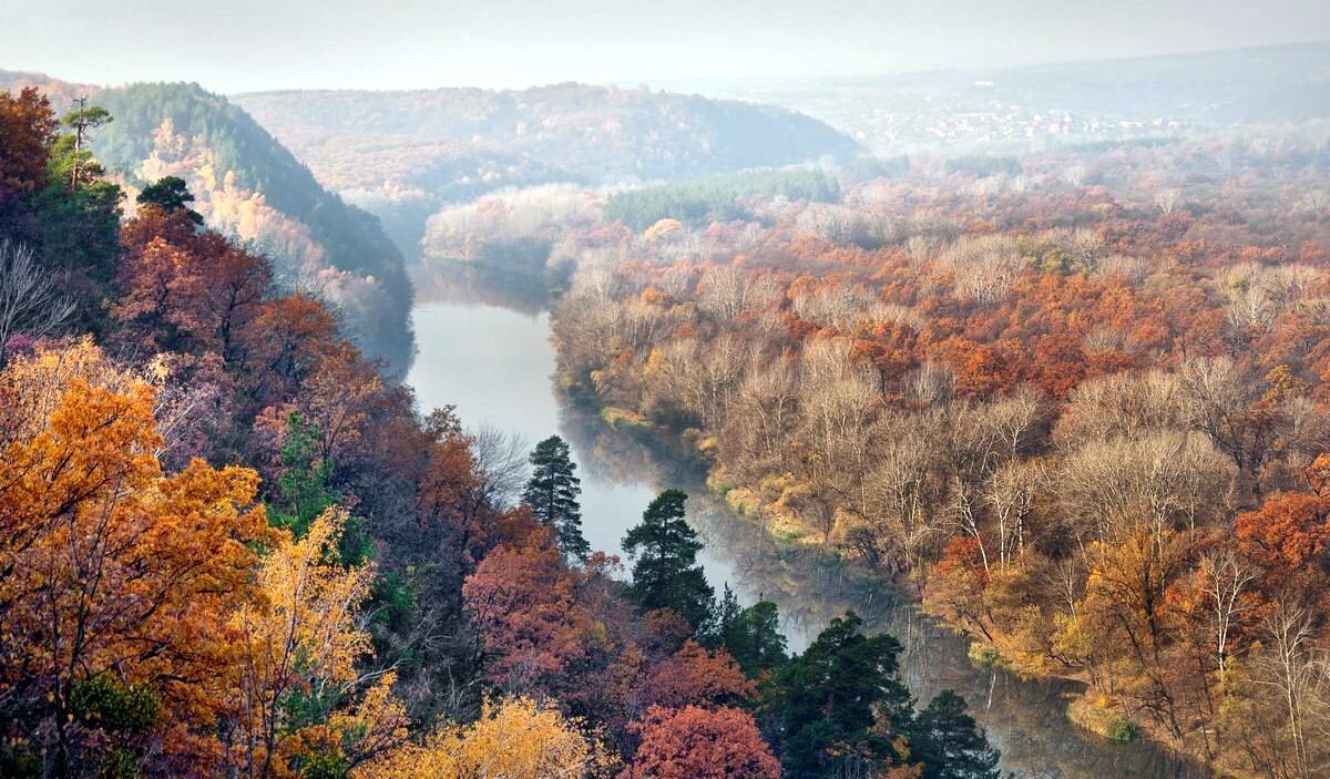 Донецк осенью