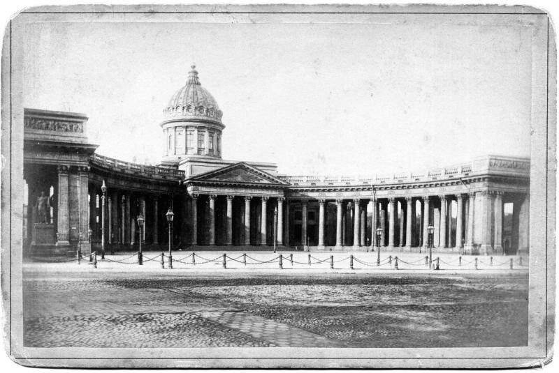 Казанский собор в 1880-е годы. Источник МАММ / МДФ