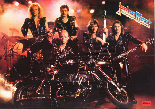 Бастион британского хэви -метала группа "Judas Priest".