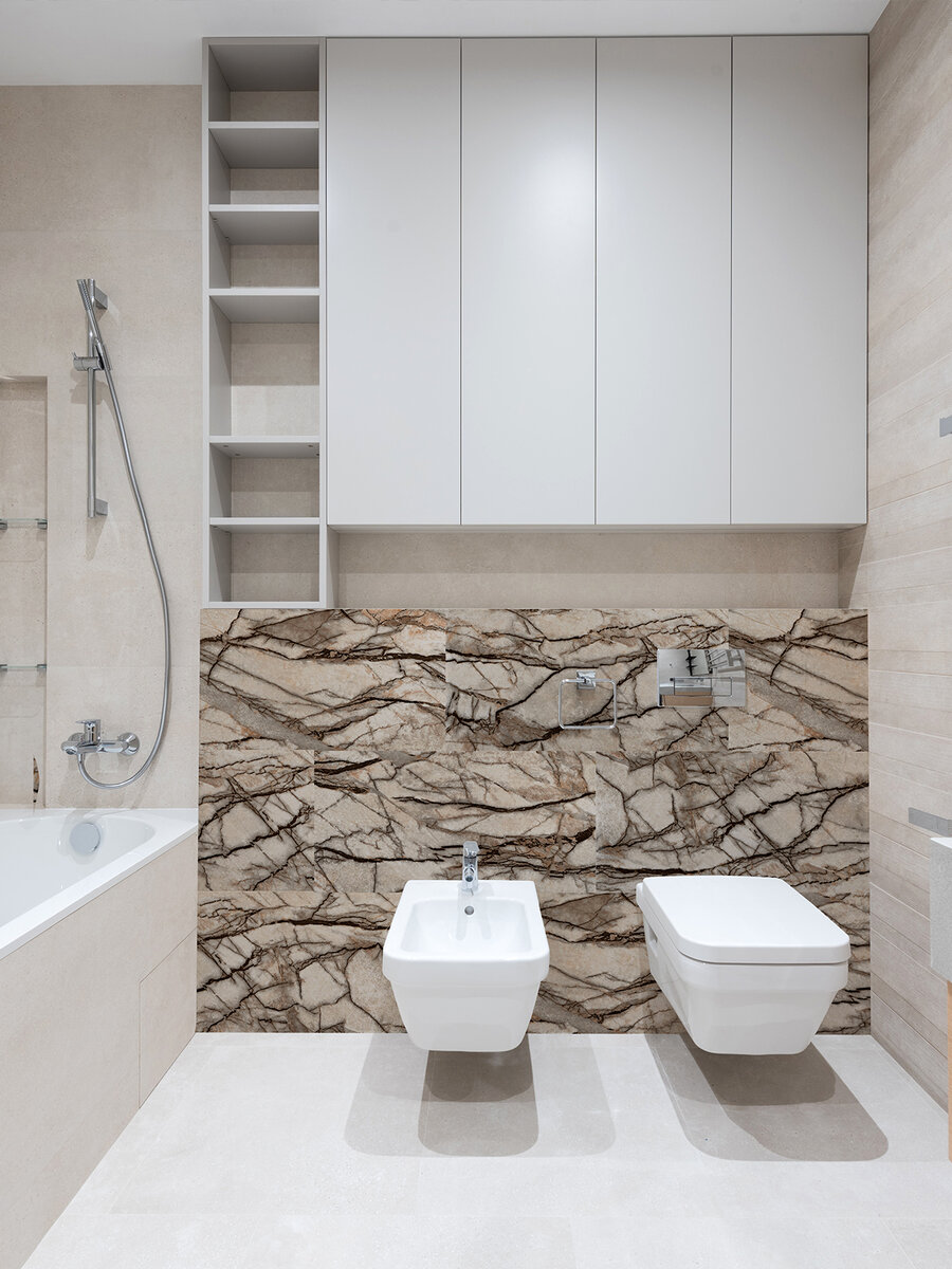 На изображении представлены самоклеящиеся панели SXP "Мрамор спайдер"