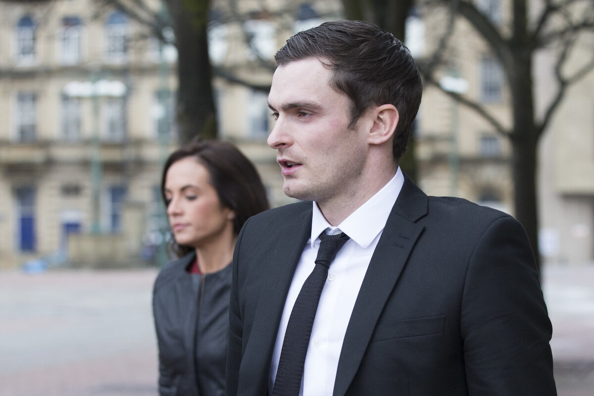 АДАМ ДЖОНСОН. БЫВШИЙ ФУТБОЛИСТ "САНДЕРЛЕНДА" УГОДИЛ В ГРЯЗНУЮ ИСТОРИЮ: ЗАНЯЛСЯ СЕКСОМ С МОЛОДОЙ ДЕВУШКОЙ, НЕ ПРОВЕРИВ ЕЕ ВОЗРАСТ. А ОНА ОКАЗАЛАСЬ НЕСОВЕРШЕННОЛЕТНЕЙ. А АДАМ ОКАЗАЛСЯ В ТЮРЬМЕ НА ТРИ ГОДА.